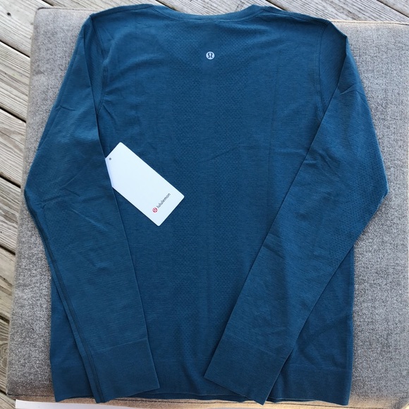 LULULEMON / Swiftly Breathe Long Sleeve - Capri / Capture Blue / NWT! - Picture 5 of 8